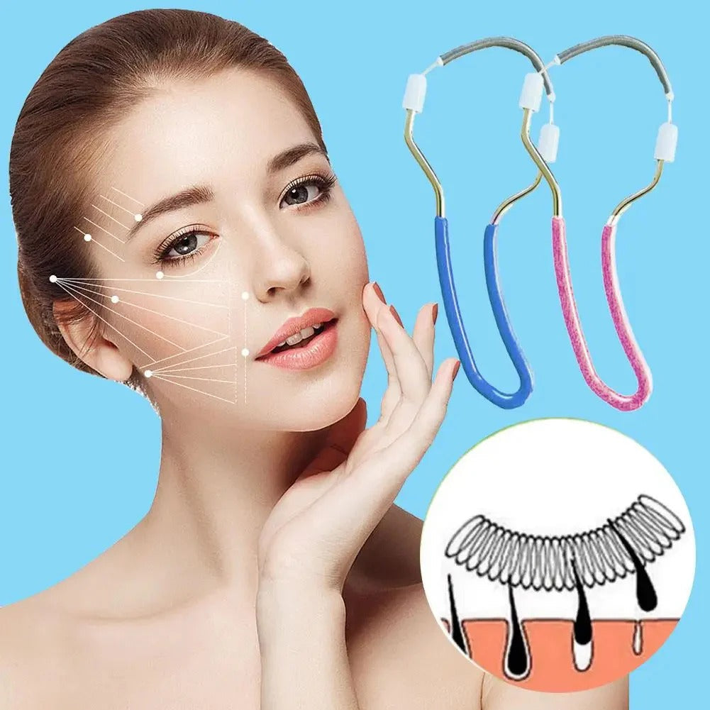 Facial Epilator (Spring Hair Remover Tool)