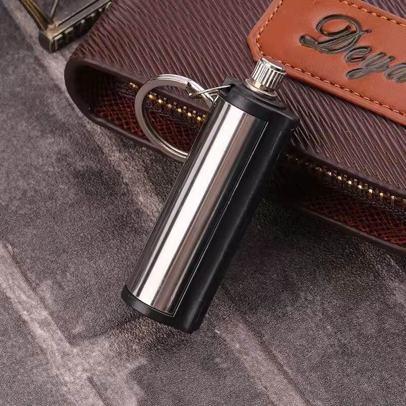 Metal Match Lighter – Waterproof & Refillable Fire Starter for Camping & Hiking